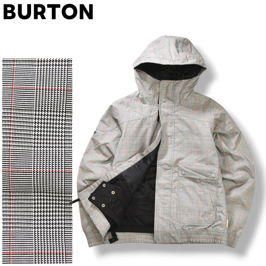 BURTON バートン スノーボードウェア ジャケット チェック メンズL BURTON（バートン） スノーボード スノボ ジャケット ドライライド