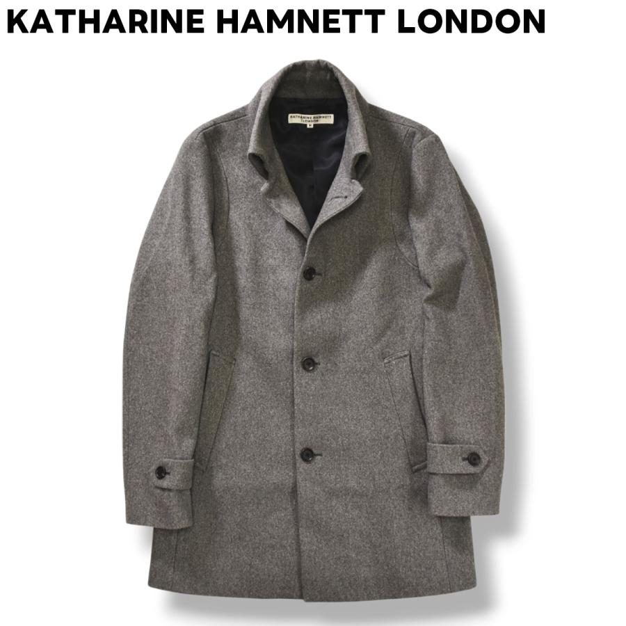 新品KATHARINE HAMNETT グレー コート S 新品KATHARINE HAMNETT グレー コート S 新品KATHARINE HAMNETT グレー
