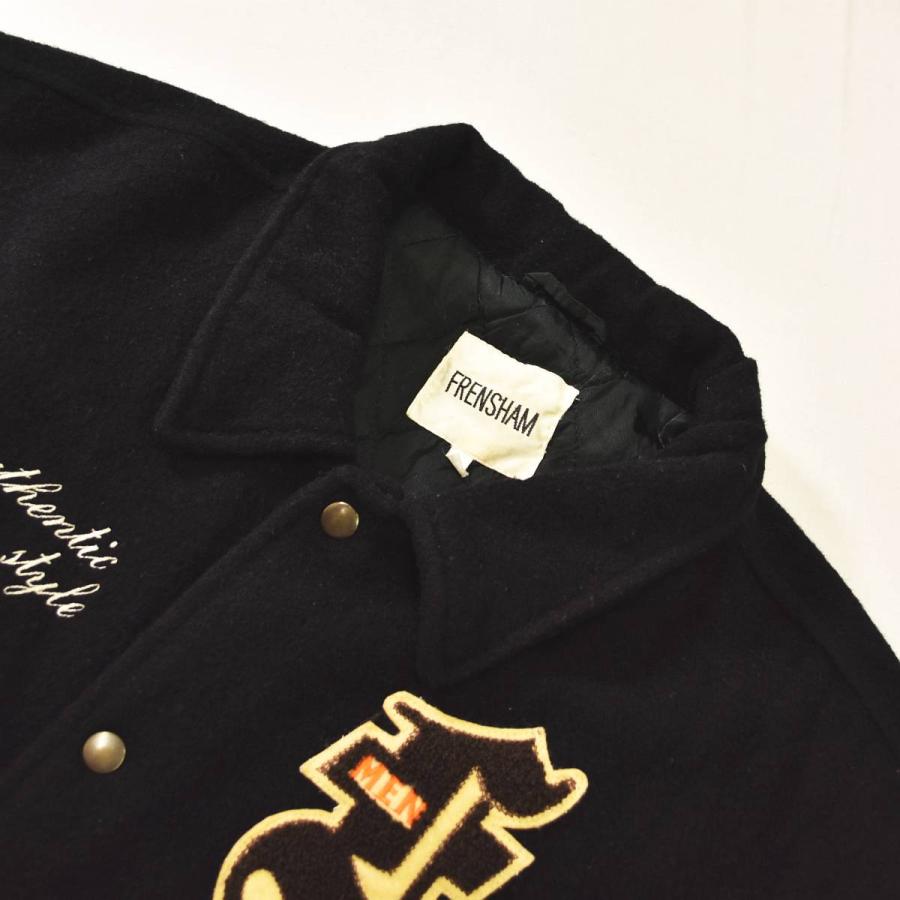VINTAGE 90sヴィンテージ FRENSHAM メルトンウール セミデコ