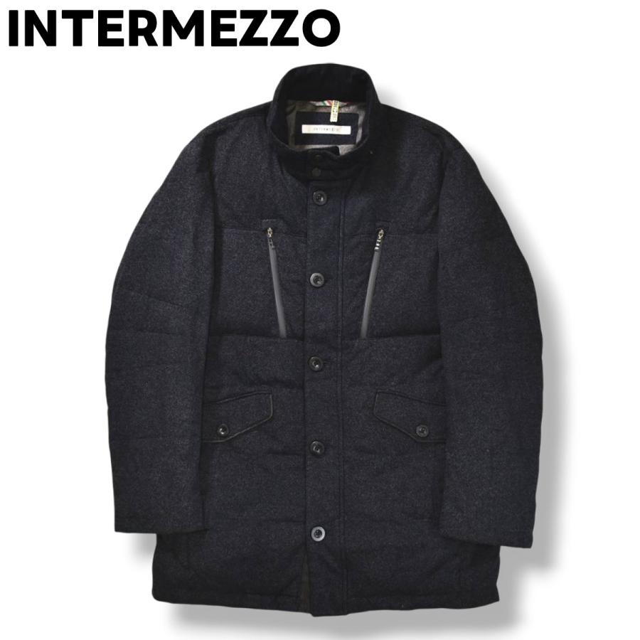 INTERMEZZO（インターメッツォ） キルティング ミドル ダウン コート 