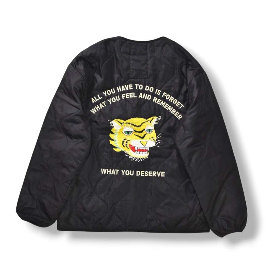 CPCM（シーピーシーエム） スーベニア風 刺繍 ロゴ 虎 デザイン 中綿