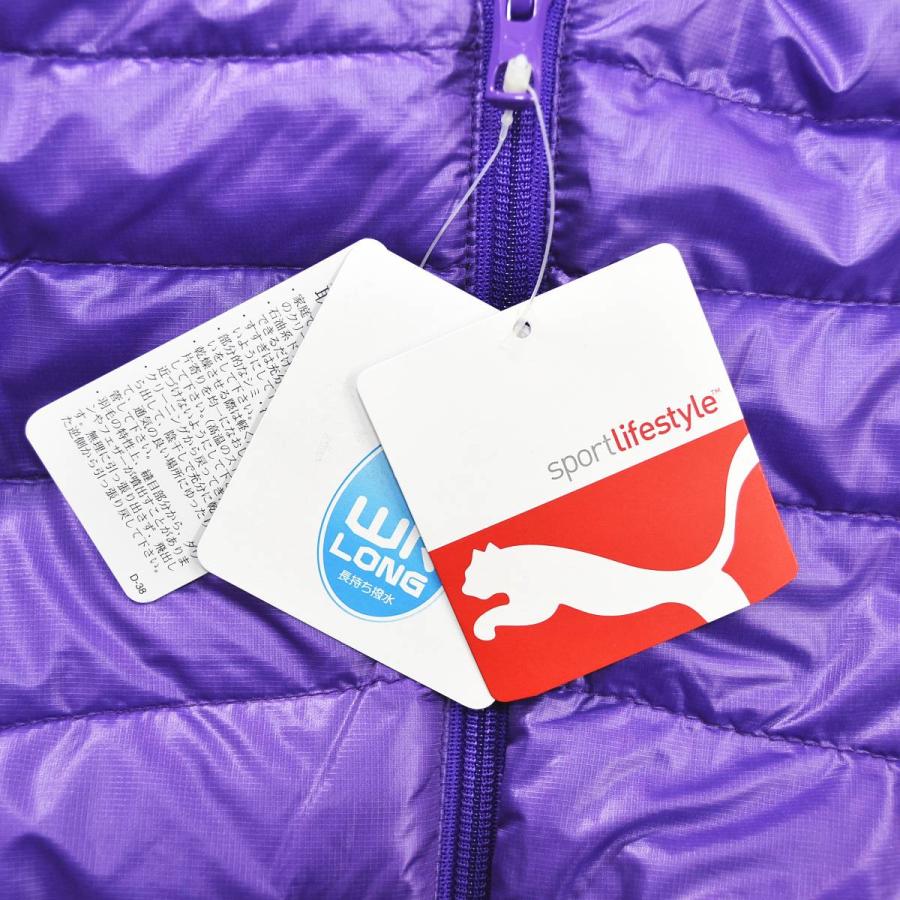 PUMA（プーマ） キルティング ダウン ジャケット ジップアップ