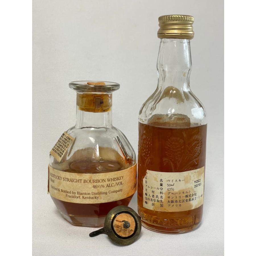 古酒 未開栓 ☆バーボンミニボトル 6本セット★Blanton★OLD CHARTER★ROLLING-K★Ancient Age AA★OLD FORESTER★OLD GRAND-DAD |  | 02