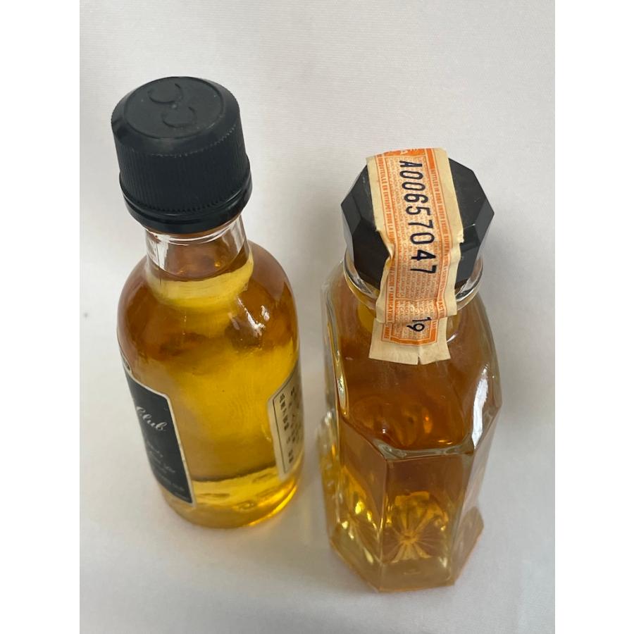 古酒 未開栓 カナデイアンクラブ ミニボトル 5本セット★クラシック 12年 ★ブラックラベル ★ホワイトラベル   各 50ml 40％ | カナディアンクラブ | 03