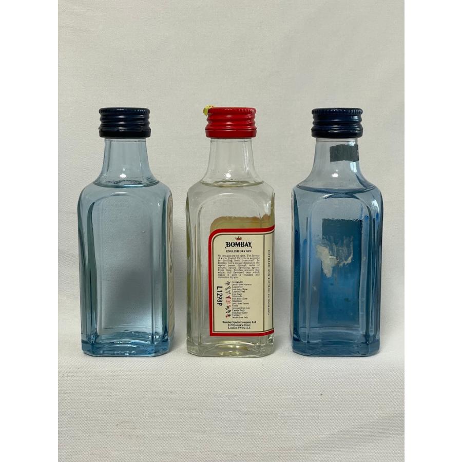 古酒 未開栓 ボンベイサファイア ロンドン ドライ ジン ミニチュアボトル 5本セット 各50ml 47% コレクター放出品 | ボンベイ・サファイア | 02