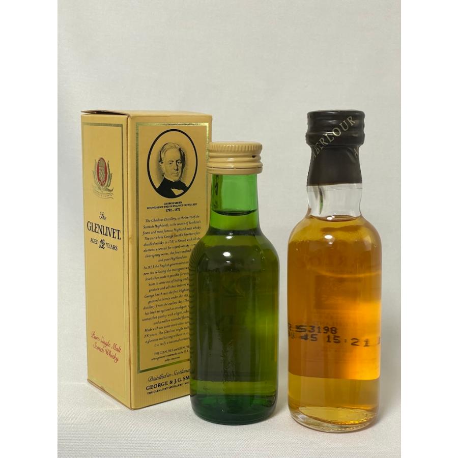 古酒 未開栓 シングルモルト ミニボトル 4本セット☆アベラワー12年☆グレンリベット12年☆グレンモーレンジ10年☆グレンフィディック | アベラワー | 03