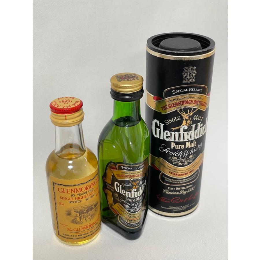 古酒 未開栓 シングルモルト ミニボトル 4本セット☆アベラワー12年☆グレンリベット12年☆グレンモーレンジ10年☆グレンフィディック | アベラワー | 06
