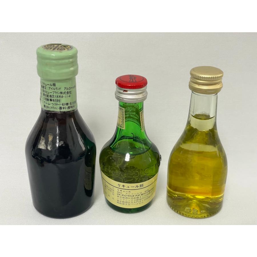 未開栓 古酒 ★コアントロー★ゴディバ★アマレット★アイリッシュミスト★ベネディクティン ドム 他 リキュールミニボトル 12本セット | COINTREAU | 09