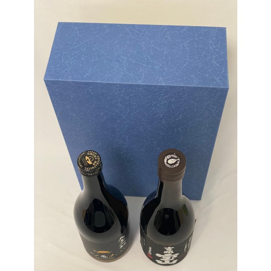 未開栓 古酒 本格焼酎２本セット★天恵人知 亀 さつま無双 720ml 25度★吉兆 宝山 西酒造 720ml 25度 |  | 09