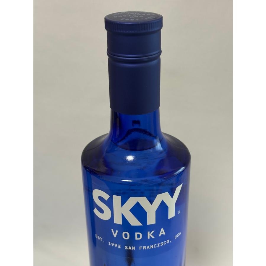 古酒 未開栓 ウォッカ2本セット★SKYY スカイ ウォッカ 750ml 40%★BRANNVIN ブランヴィン ウォッカ 700ml 40% | SKYY | 07