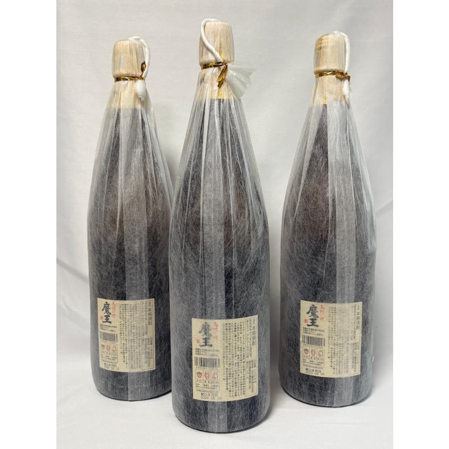 古酒 魔王 1800ml 3本セット★魔王 名門の粋 白玉醸造 詰口2024年6月18日、2024年4月16日、2023年8月30日 各1800ml 25度 | 魔王 | 01
