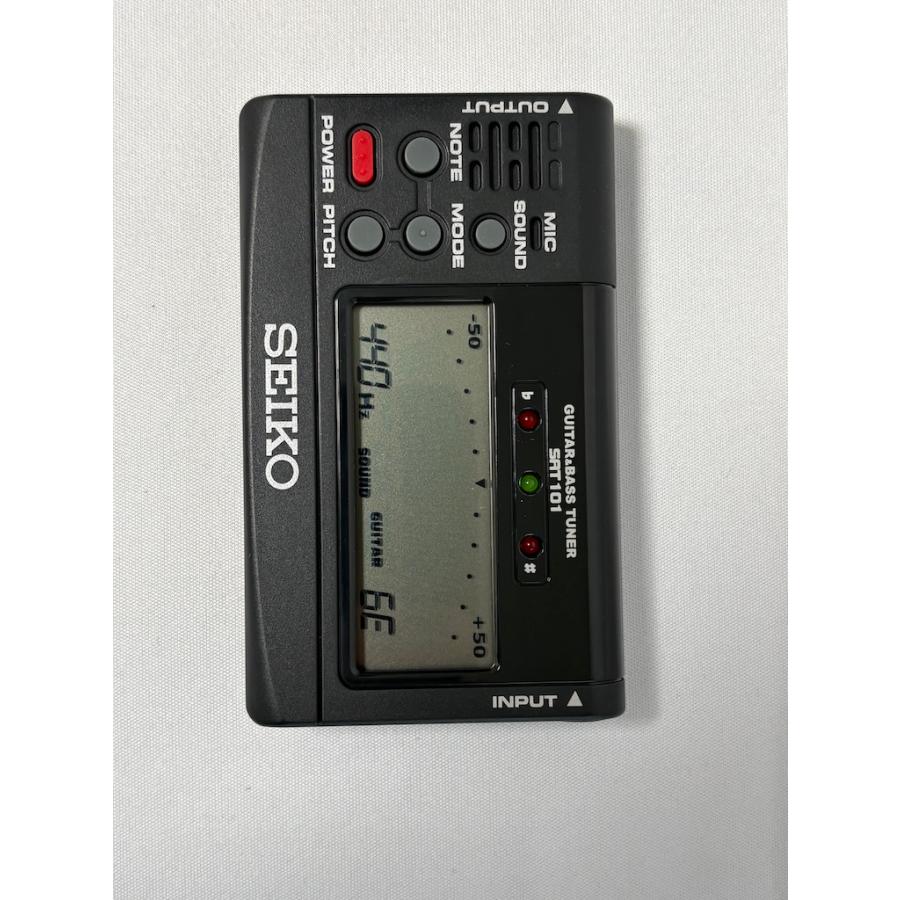 中古品 SEIKO SAT101 ギター＆ベース チューナー 通電確認済品 | SEIKO | 02