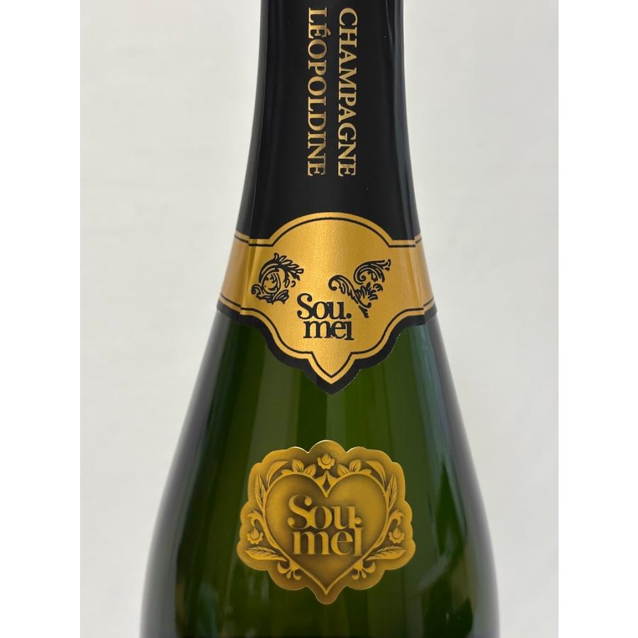 未開栓 Soumei ソウメイ ブリュット 750ml 12.5% CHAMPAGNE LEOPOLDINE シャンパン |  | 02