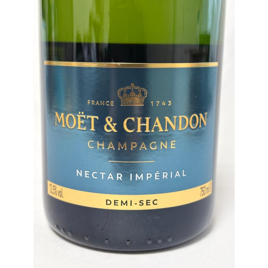 未開栓 モエ・エ・シャンドン ネクター アンペリアル ドミセック 750ml 12.5% MOET&CHANDON CHAMPAGNE NECTER IMPERIAL DEMI-SEC | モエ アンペリアル | 01
