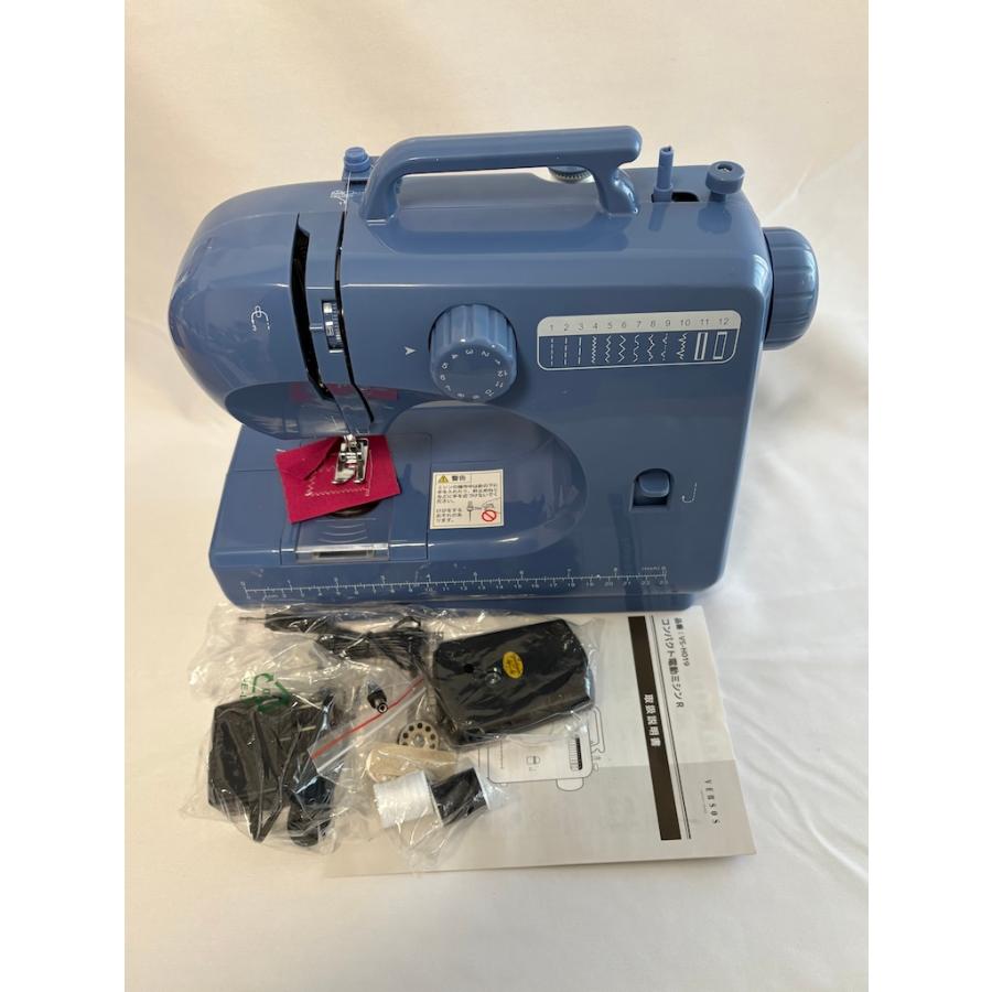 中古品 美品 ベルソス コンパクト電動ミシンR VS-H019 VERSOS 家庭用ミシン BL ブルー | VERSOS | 03