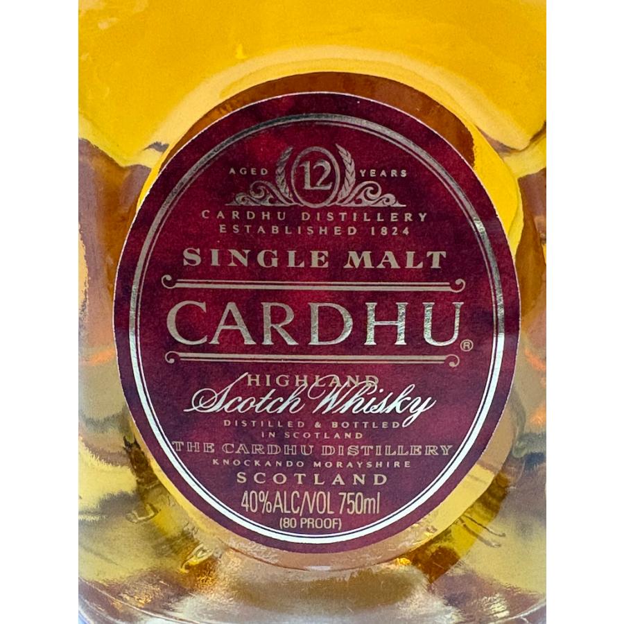 古酒 カーデュ 12年 シンクルモルト ハイランド スコッチウイスキー 750ml 43% CARDHU AGED 12 YEARS SINGL MALT HIGHLAND |  | 01