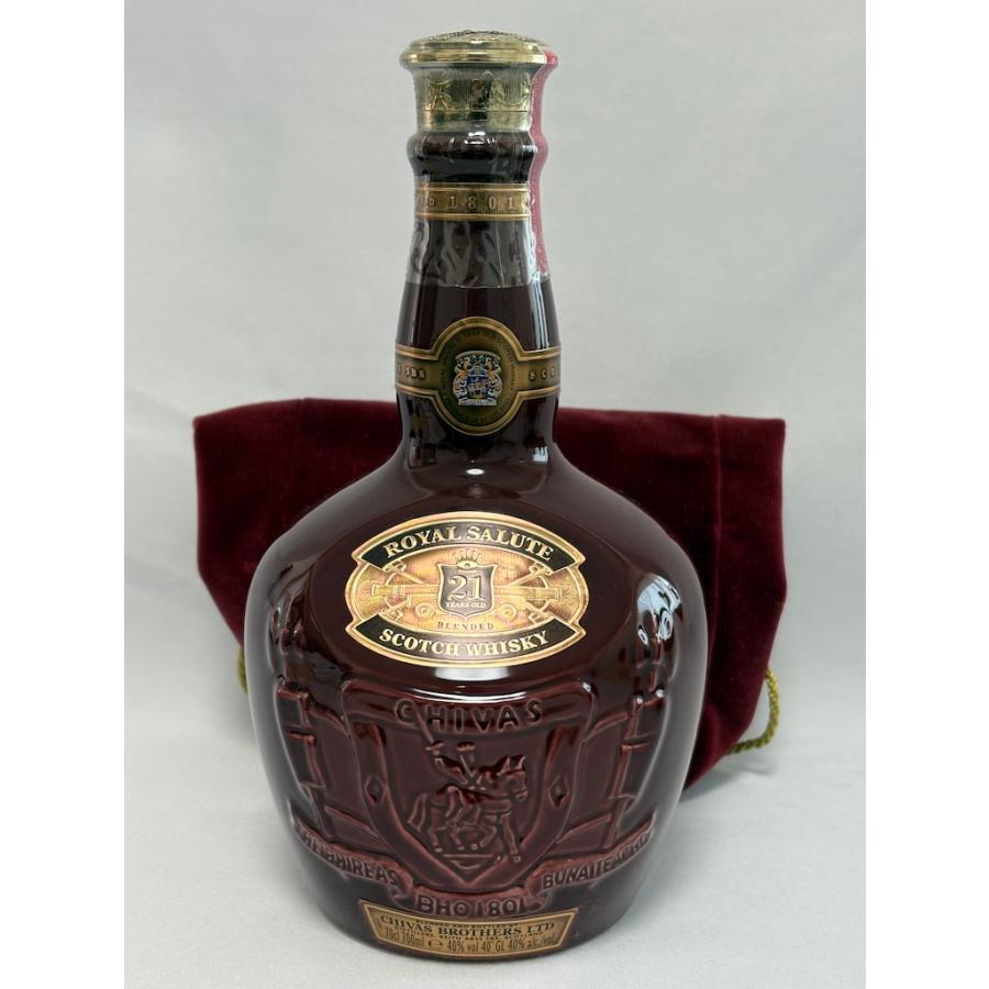 古酒 3本セット シーバスリーガル ロイヤル サルート 21年 赤 700ml,青375ml,シーバスリーガル12年 750ml 各40％ CHIVAS REGAL | シーバスリーガル | 01