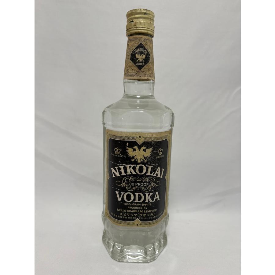 古酒 未開栓 ウォッカ3本セット★SKYY スカイ 750ml 40%★BRANNVIN ブランヴィン 700ml 40%★NIKOLAI ニコライ 760ml 40% | SKYY | 07