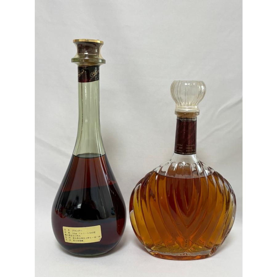 未開栓 古酒  ブランデー2本セット ★サントリー XO DELUXE ブランデー 700ml 40% ★Otard オタール VSOP 700ml 40% コニャック | サントリーブランデー X.O | 01