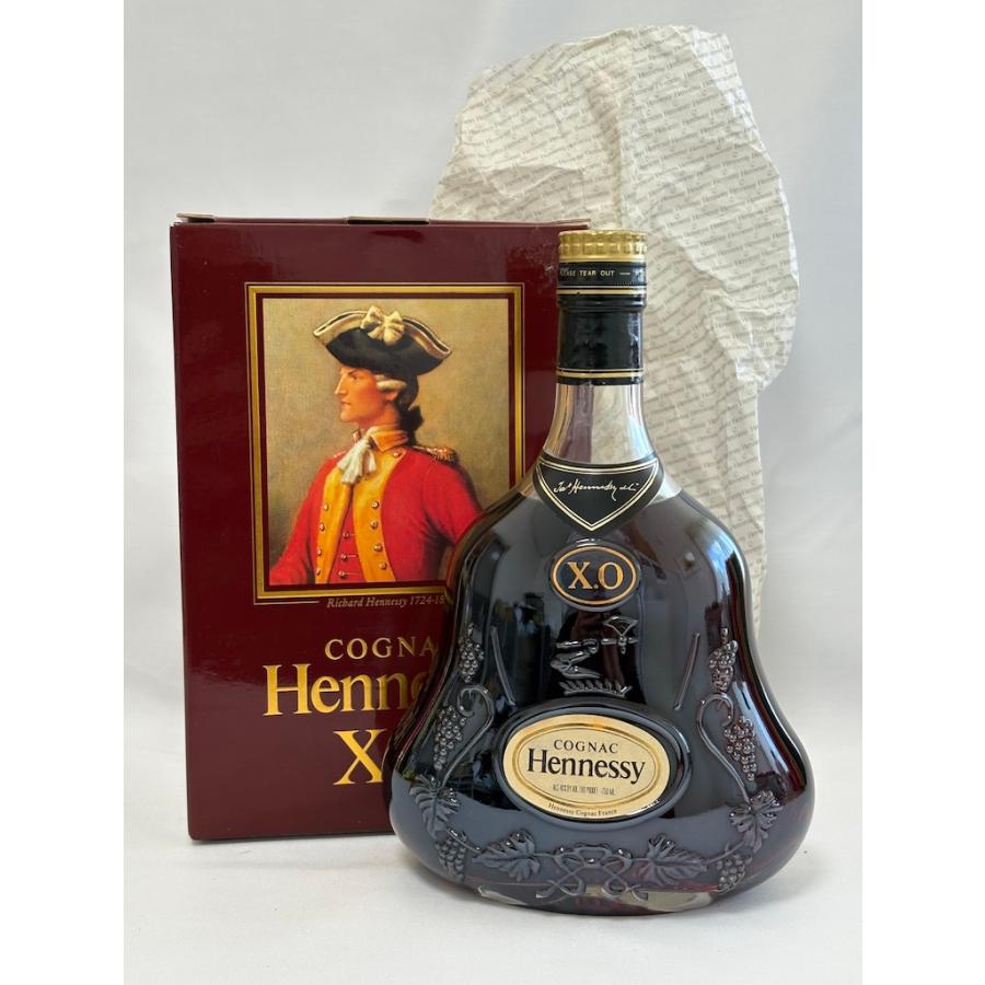 古酒 未開栓 ヘネシー XO 金キャップ クリアボトル 箱付 750ml 40% コニャックHennessy XO 750ml 40% COGNAC | Hennessy