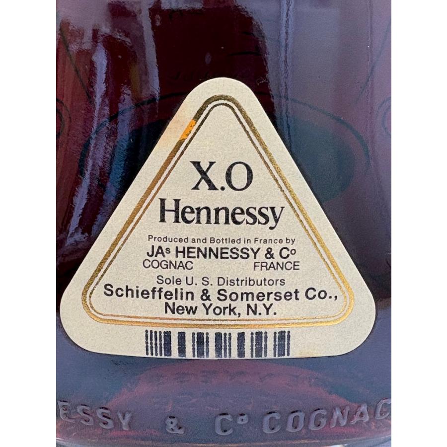古酒 未開栓 ヘネシー XO 金キャップ クリアボトル 箱付 750ml 40% コニャックHennessy XO 750ml 40% COGNAC | Hennessy | 07
