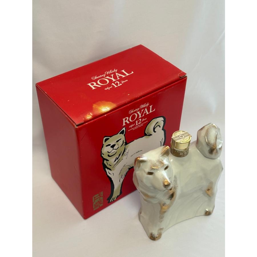 サントリーウイスキー ローヤル 未開栓 古酒 サントリー 12年 戌年