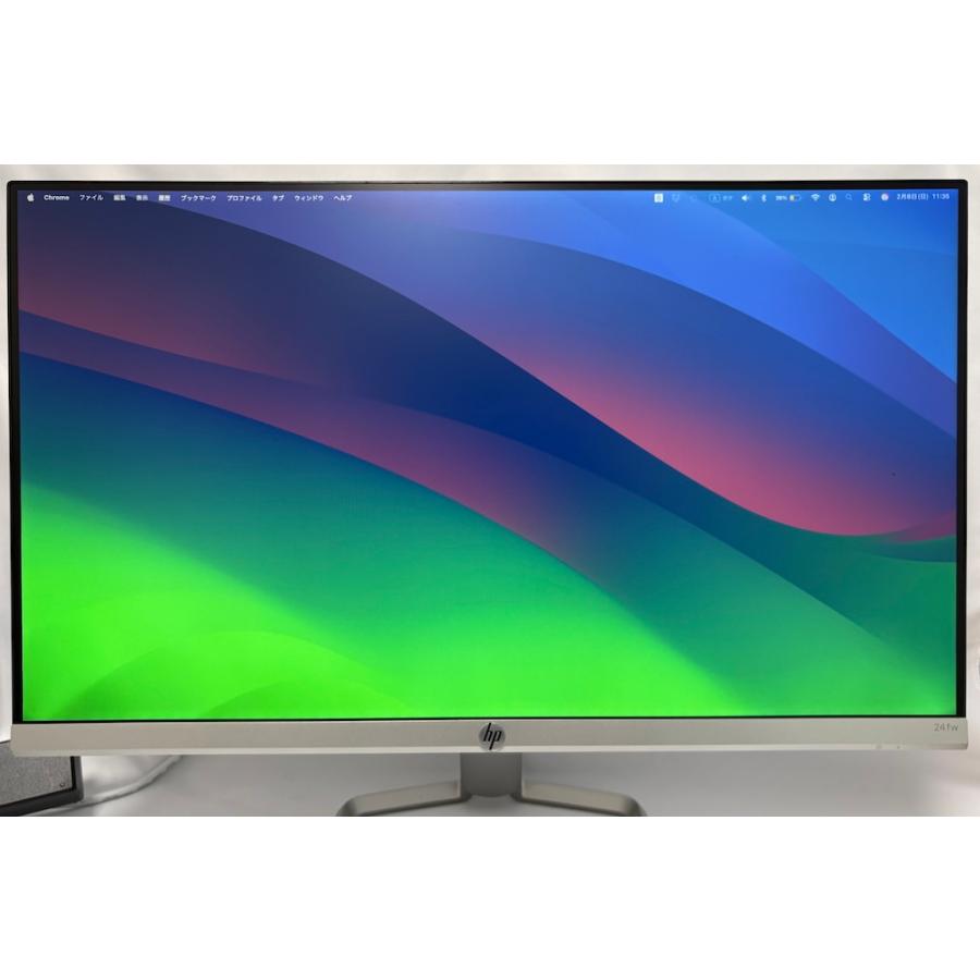 中古品 HP 24fw 23.8インチ ディスプレイ 2019年製 IPS 1920×1080(75Hz) フルHD スピーカー内蔵 1677万色 | エイチピー | 01