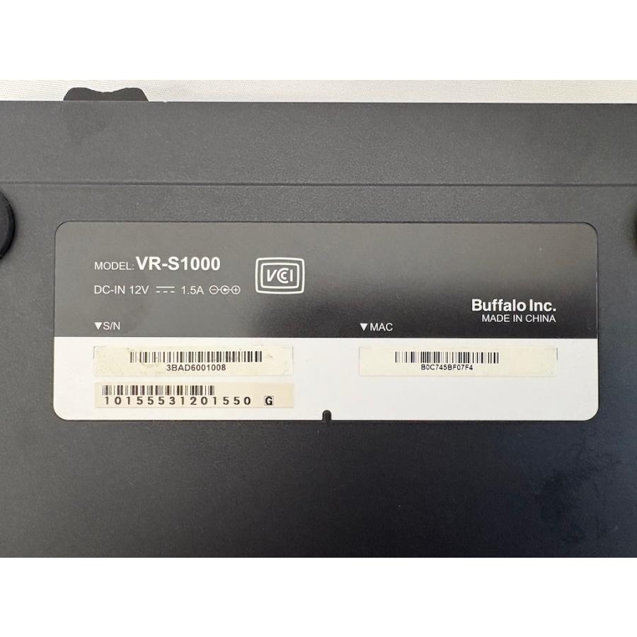 【中古品】 BUFFALO IPsec対応 VPNルーター VR-S1000 初期化済 | BUFFALO | 05