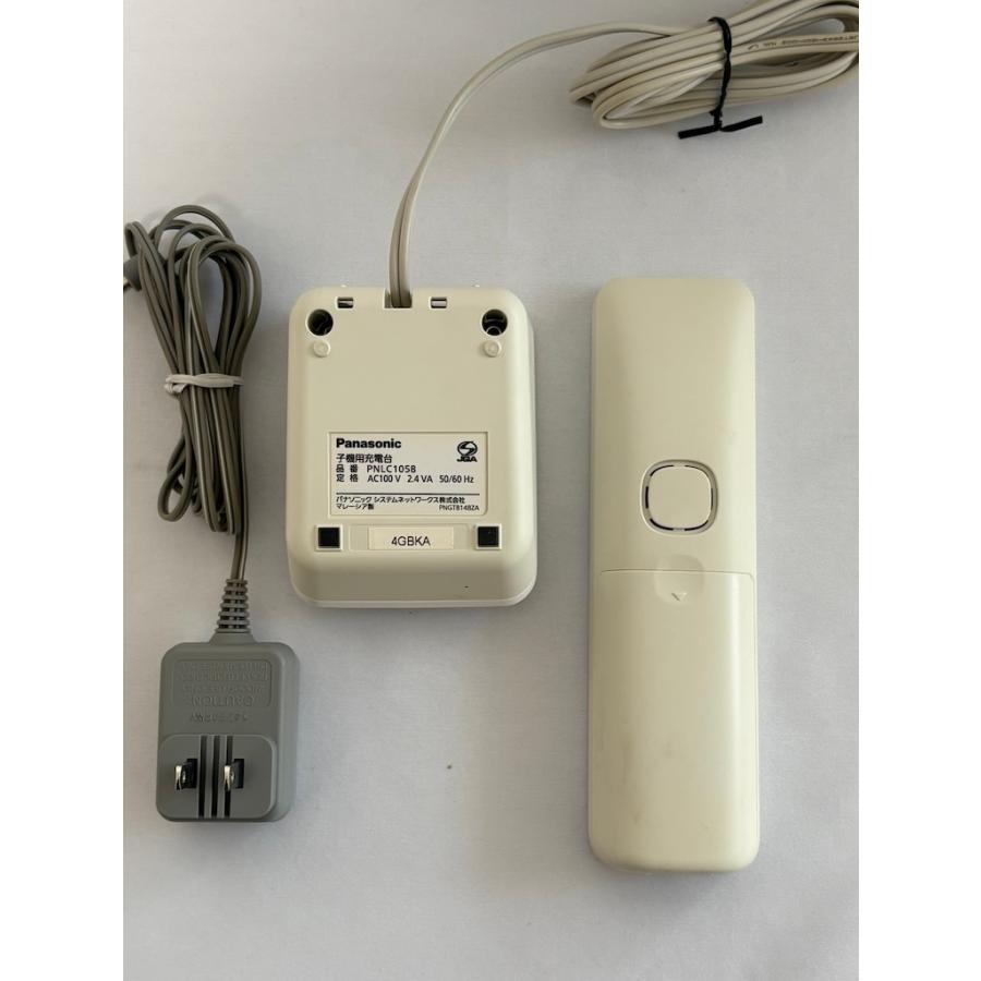 中古品 Panasonic VE-GD32DL(親機) KX-FKD508(子機) コードレス電話機 セット ホワイト | Panasonic | 06