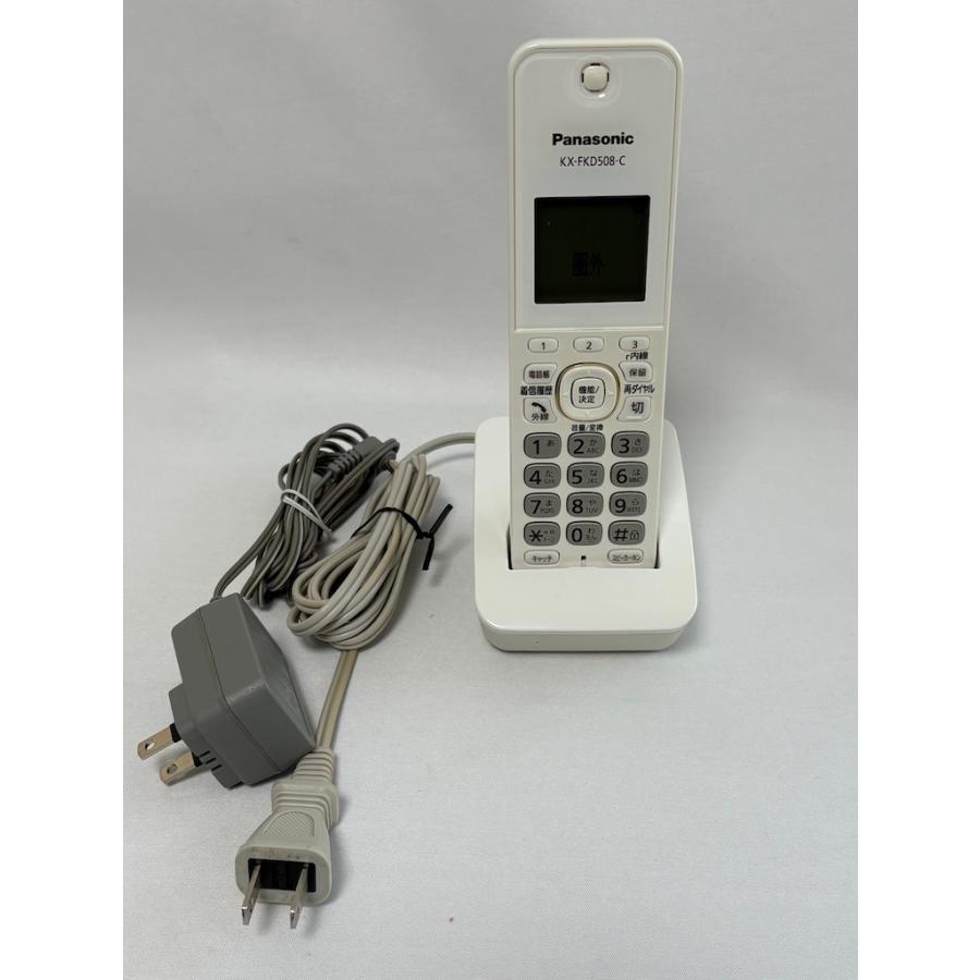 中古品 Panasonic VE-GD32DL(親機) KX-FKD508(子機) コードレス電話機 セット ホワイト | Panasonic | 04