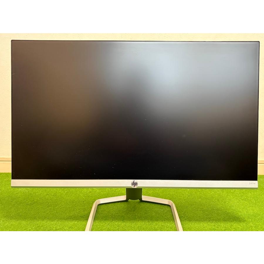 中古品 HP 24fw 23.8インチ ディスプレイ 2019年製 IPS 1920×1080(75Hz) フルHD スピーカー内蔵 1677万色 | エイチピー | 01