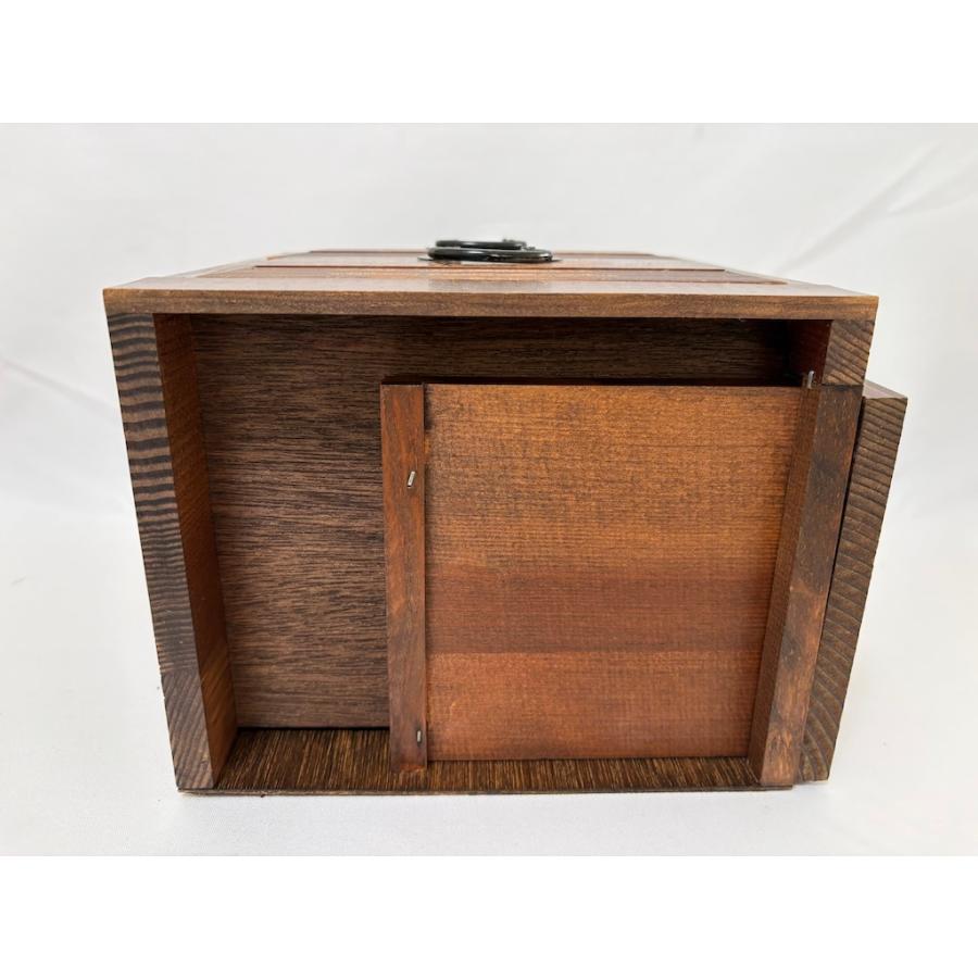 木製 小物入れ 本棚付 引出し 収納 インテリア小物 アンティーク 旧家蔵出し ヴィンテージ家具 |  | 10