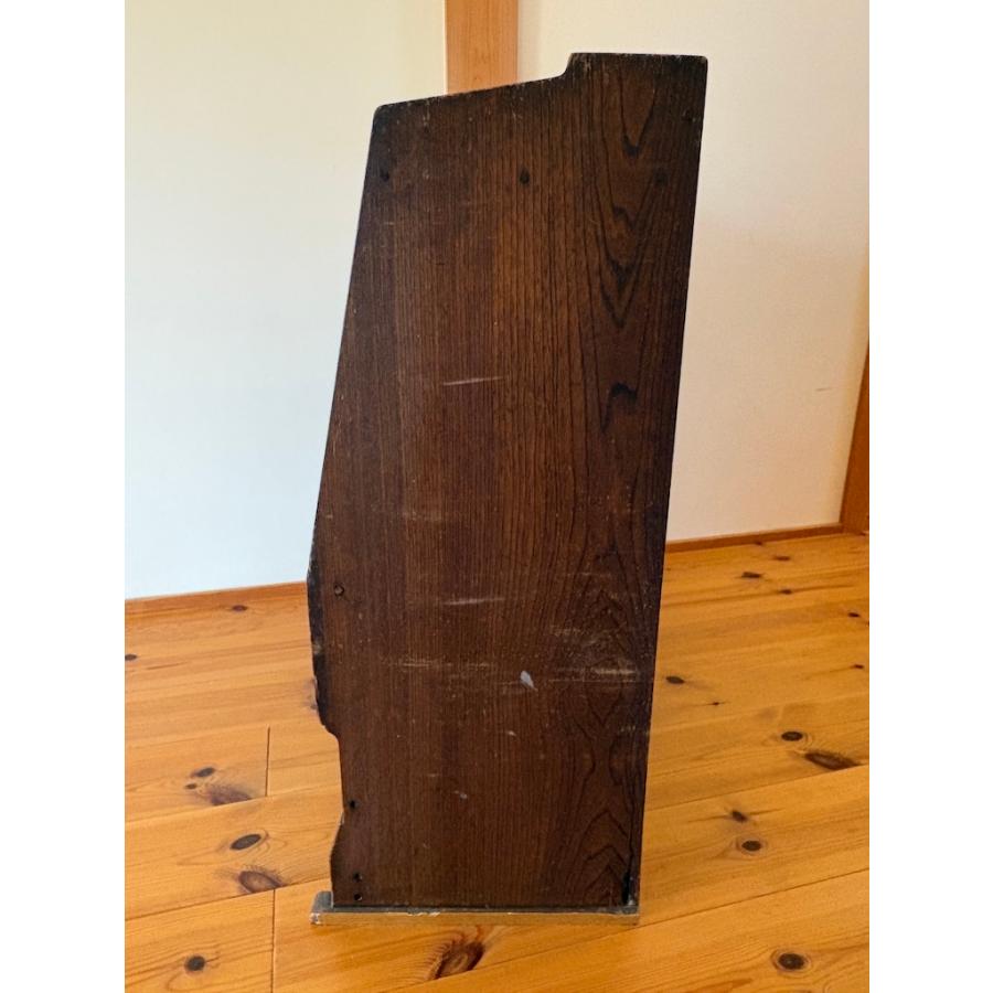 文机 座ライティングビューロー 文箱付き書き物机 アンティーク 旧家蔵出し ヴィンテージ家具 大正 時代物 現状品 |  | 09