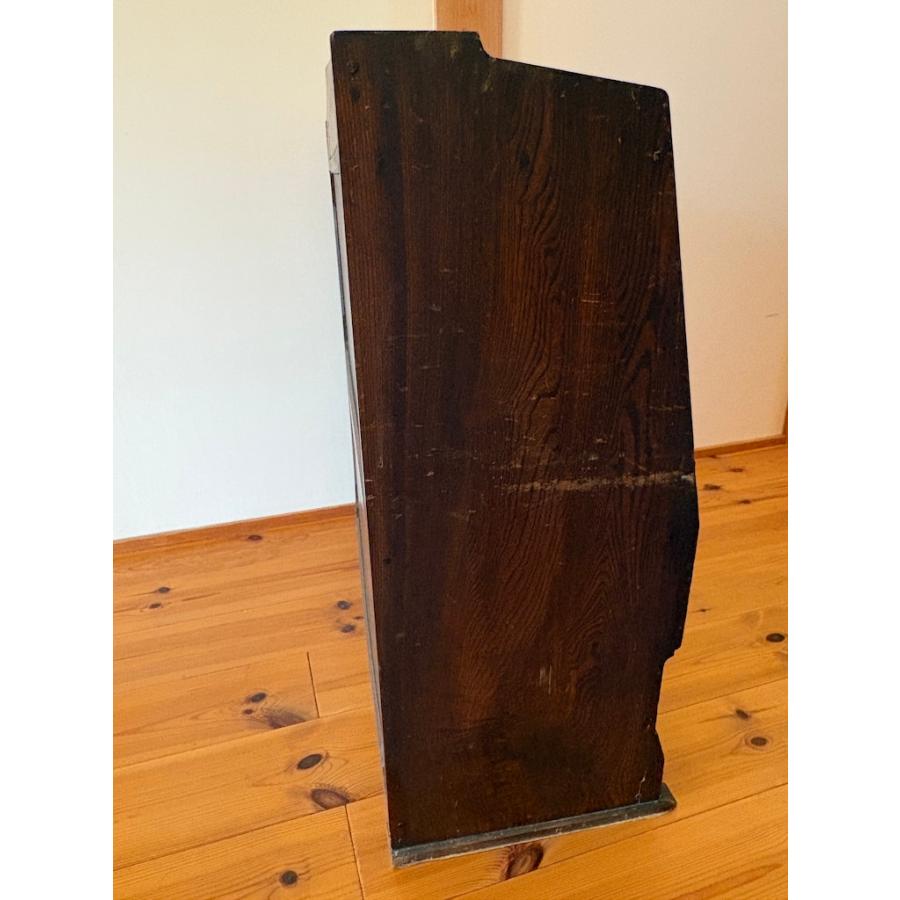 文机 座ライティングビューロー 文箱付き書き物机 アンティーク 旧家蔵出し ヴィンテージ家具 大正 時代物 現状品 |  | 06