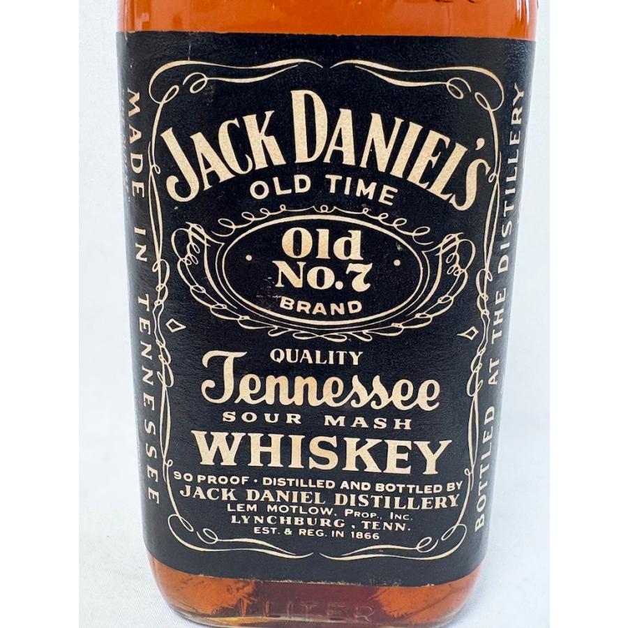 ★ジャックダニエル Jack Daniel's OLD TIME OLD No.7 1L 45%  90Proof  旧ボトル 箱無 古酒 未開栓 | JACK DANIEL'S | 01