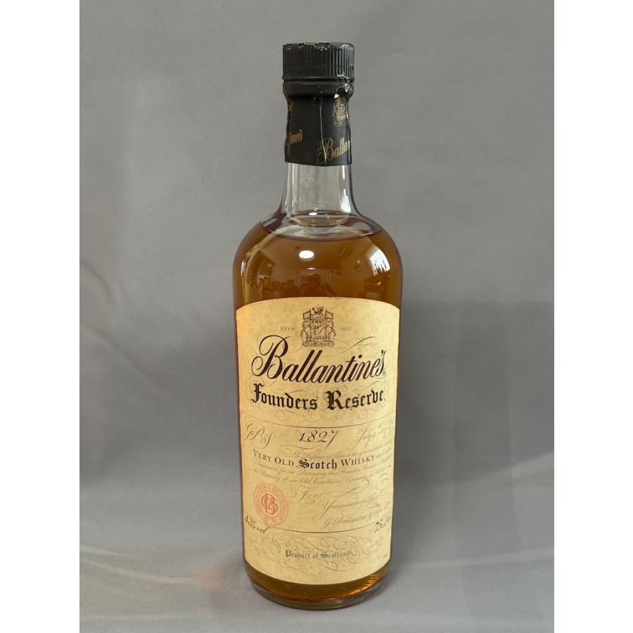 古酒 バランタイン ファウンダーズ リザーブ 1827 Very Old 43％ 750ml  Ballantines Founders Reserbe 1827 Very Old | Ballantine's