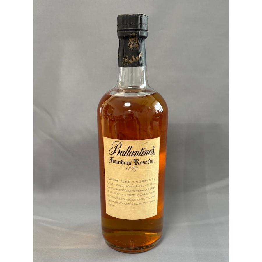 古酒 バランタイン ファウンダーズ リザーブ 1827 Very Old 43％ 750ml  Ballantines Founders Reserbe 1827 Very Old | Ballantine's | 02
