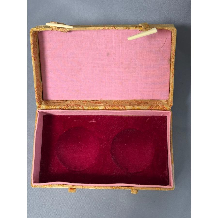 中古品  中国健康グッズ  健身球　健康球　Baoding Balls 50mm球　クロームメッキ　箱入 |  | 07