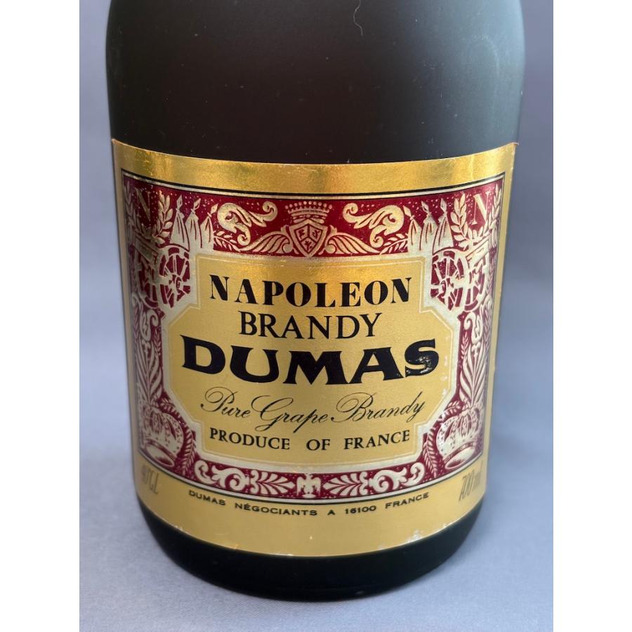 古酒 デュマス DUMAS ナポレオン ブランデー 特級表示 700ml 40% 箱付 DUMAS NAPOLEON BRANDY PURE GRAPE BRANDY |  | 03