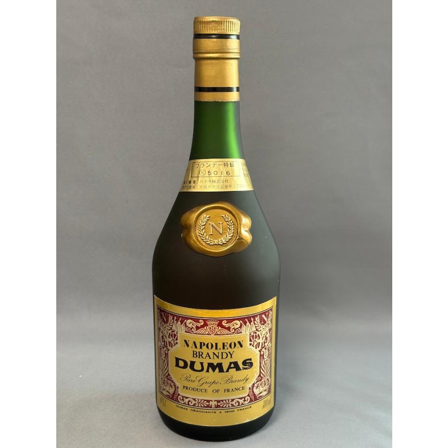 古酒 デュマス DUMAS ナポレオン ブランデー 特級表示 700ml 40% 箱付 DUMAS NAPOLEON BRANDY PURE GRAPE BRANDY |  | 02