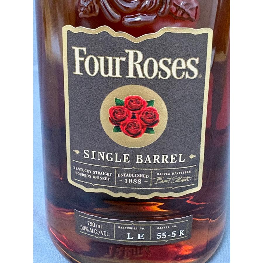 フォア ローゼズ シングルバレル バーボンウイスキー 750ml 50% Four Roses SINGL BARREL KENTUCKY STRAIGHT BOURBON WHISKY | フォアローゼズ | 02