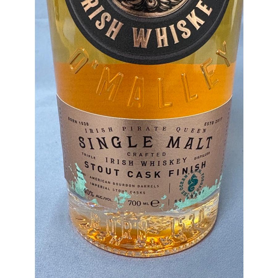 グレース オマリー シングルモルト スタウト カスク フィニッシュ 700ml 40% GRACE O'MALLEY IRISH WHISKY SINGLE MALT 未開栓 |  | 02