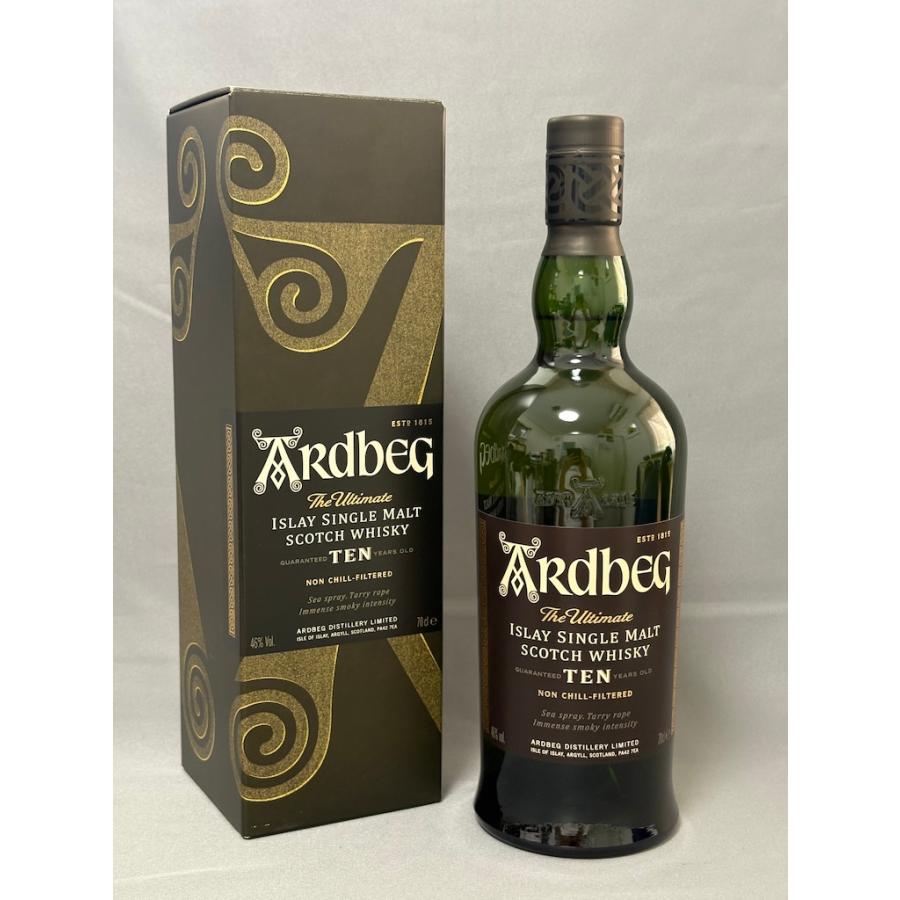 ARDBEG アードベッグ 10年 アイラ シングルモルト スコッチ ウイスキー 700ml 46％  箱付 未開栓 | ARDBEG
