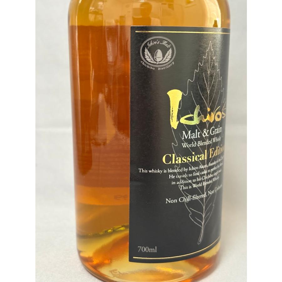 ★イチローズ モルト＆グレーン クラシカル エディション 700ml 48% World Blended Whisky★ | イチローズモルト | 05