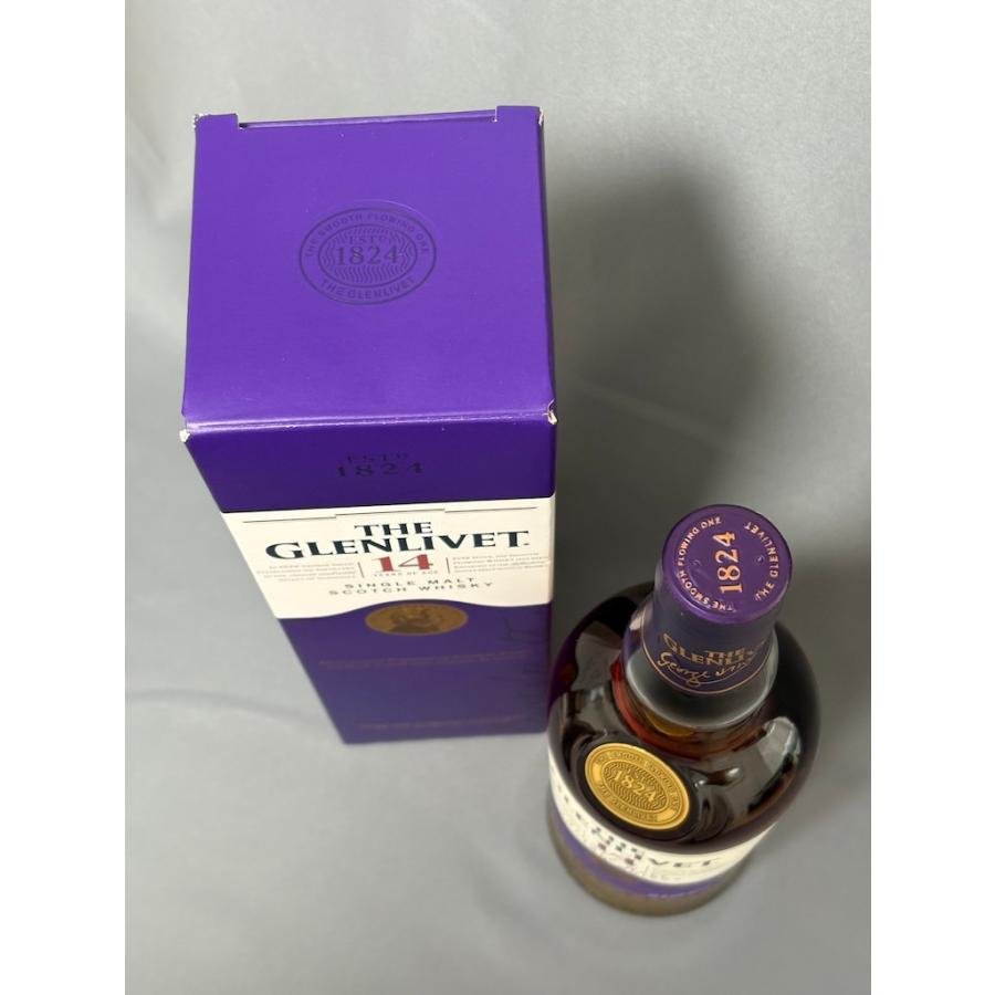 グレンリベット 14年 コニャック カスク セレクション 700ml 40％ 箱付 GLENLIVET 14YEARS OF AGE SINGL MALT SCOTCH WHISKY | ザ・グレンリベット | 02