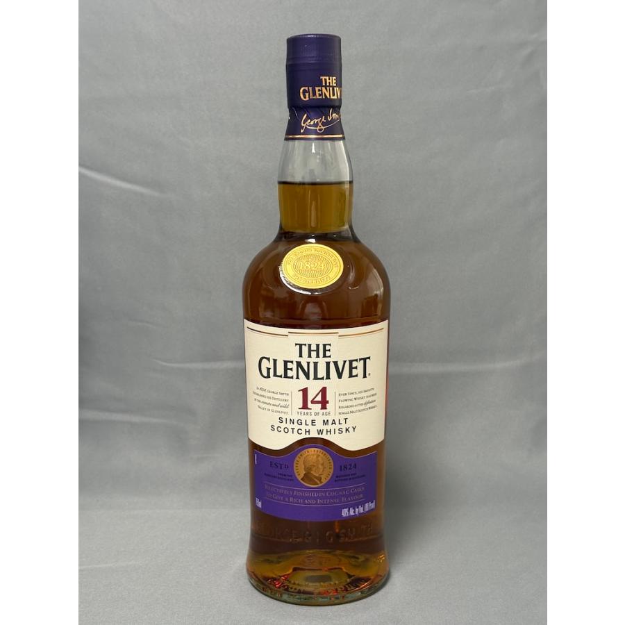 グレンリベット 14年 コニャック カスク セレクション 700ml 40％ 箱付 GLENLIVET 14YEARS OF AGE SINGL MALT SCOTCH WHISKY | ザ・グレンリベット | 03