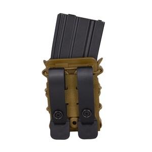HSGI ライフル\u0026拳銃用マグポーチ V1 TACO ダブルデッカー M4/AK/7.62mm/9mm/45口径 ポリマー 16DD00 [ コヨーテブラウン ]_2