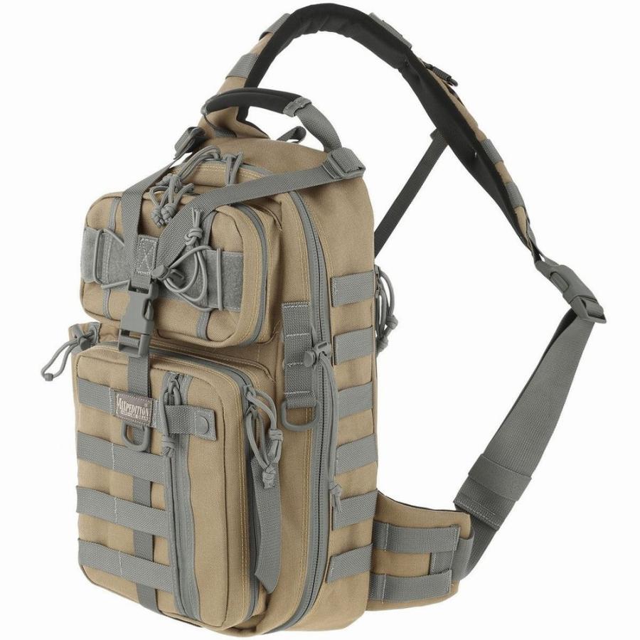 MAXPEDITION スリングバッグ Sitka Gearslinger [ カーキ&フォリ 