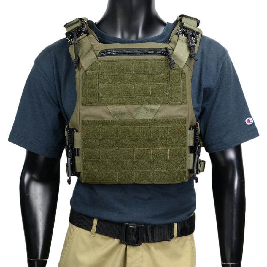 AGILITE プレートキャリア K19 レーザーカットMOLLE [ レンジャー