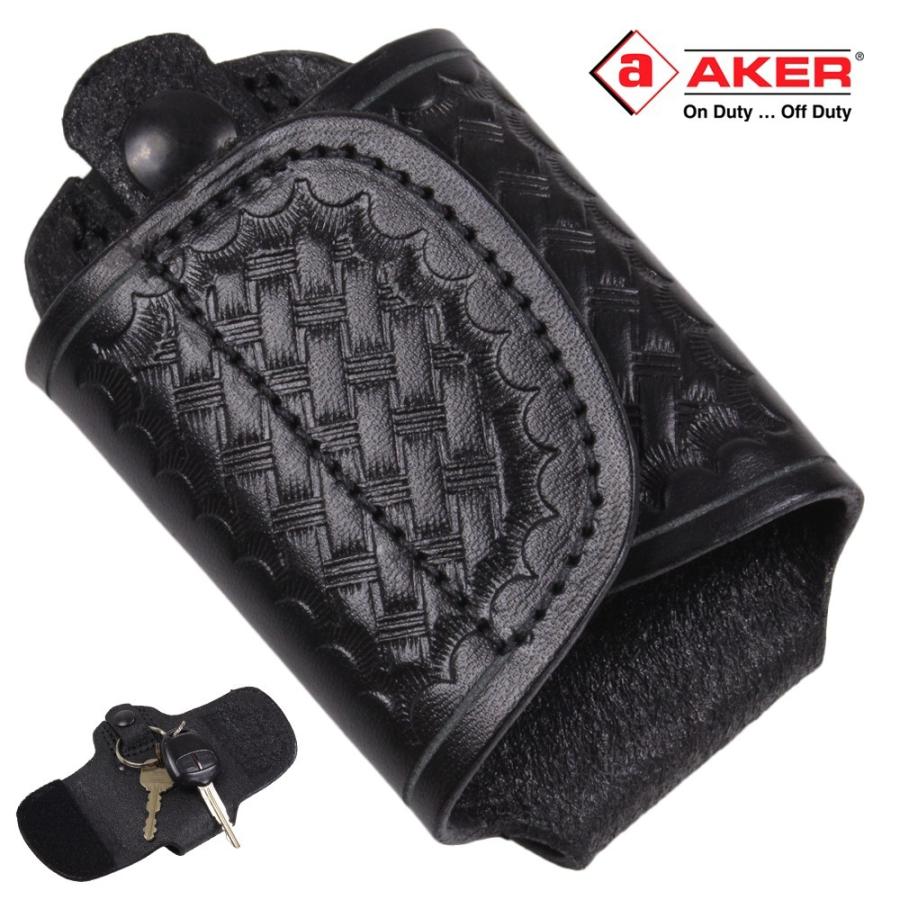 AKER サイレントキーホルダー 564 ベルトループ付 エイカー キーケース エイケル Silent Key holder : ミリタリー ...